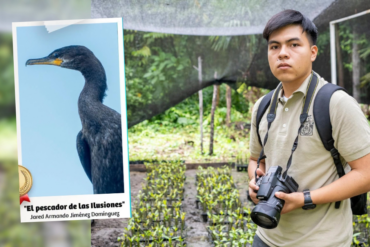 Jared Armando Jiménez Domínguez, estudiante de Biología de la UJAT ganador del concurso Laguna de las Ilusiones 2026