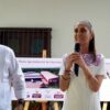 Claudia Sheinbaum presenta la maqueta de la Planta Agroindustrial de Chocolate Bienestar en Comalcalco