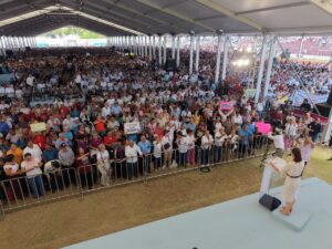 Claudia Sheinbaum Pardo durante su visita a Villahermosa, Tabasco, el 25 de septiembre de 2026