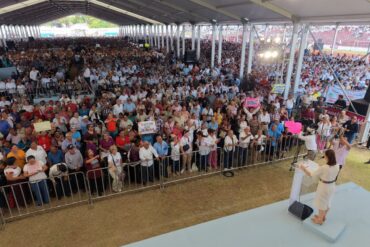 Claudia Sheinbaum Pardo durante su visita a Villahermosa, Tabasco, el 25 de septiembre de 2026