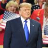 Donald Trump durante su discurso en la convención republicana de mitad de mandato en Dallas
