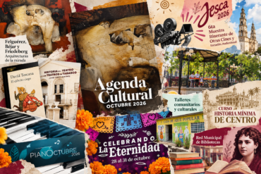 Agenda Cultural Octubre 2026 con actividades de cine, música, literatura y tradición en Centro