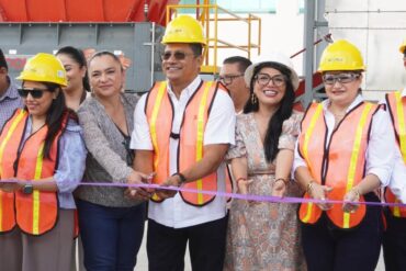 Inauguración del Centro de Transferencia de Residuos Sólidos Urbanos en el sector Don Cipriano, Nacajuca