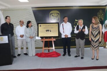 Ceremonia por el 50 aniversario del Colegio de Notarios de Tabasco en Villahermosa