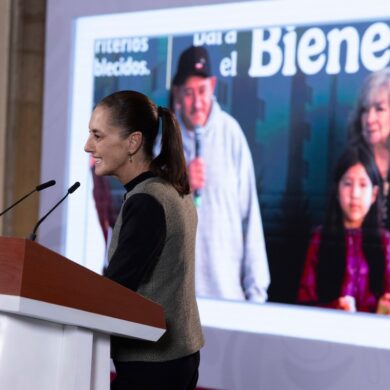 Claudia Sheinbaum encabeza a distancia el sorteo de 448 viviendas de Conavi para el programa Vivienda para el Bienestar.