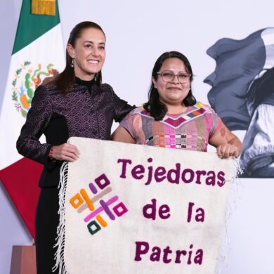 Claudia Sheinbaum durante la conferencia matutina sobre igualdad y acciones para las mujeres mexicanas