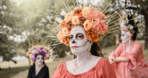 Cartel del Festival de Día de Muertos 2026 en el Centro Cultural Quinta Grijalva, con fechas del 30 de octubre al 1 de noviembre y entrada libre.