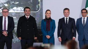 Claudia Sheinbaum durante la conferencia matutina del 28 de octubre de 2026 en Palacio Nacional.