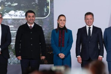 Claudia Sheinbaum durante la conferencia matutina del 28 de octubre de 2026 en Palacio Nacional.