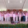 Yolanda Osuna Huerta durante el encuentro con mujeres por el Día Mundial de la Lucha contra el Cáncer de Mama en Villahermosa.