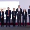Claudia Sheinbaum durante el anuncio de 20 nuevos parques industriales del Plan México.