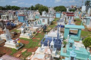 Panteones de Centro preparados para el operativo de atención a visitantes por el Día de Muertos 2026.