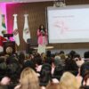 Conferencia sobre autocuidado y prevención del cáncer de mama organizada por el Poder Judicial de Tabasco.