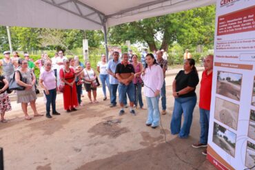 Yolanda Osuna Huerta encabeza el inicio de la rehabilitación del drenaje sanitario en Dos Montes, Centro.