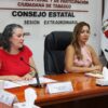 Ruth Lizette Toledo Peral explica las reglas de paridad para las elecciones de 2027 junto a Elizabeth Nava Gutiérrez en el IEPCT.