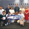 Estudiantes de Ingeniería en Nanotecnología de la UJAT con el proyecto NanoSintech, ganador del primer lugar de Industria y Manufactura.