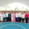 Participación de autoridades educativas en el aniversario de la Universidad Vasconcelos de Tabasco en Paraíso.